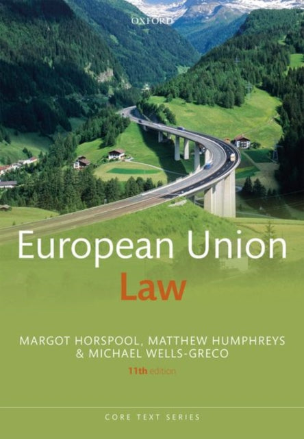Book cover of: European Union Law. By: Margot Horspool