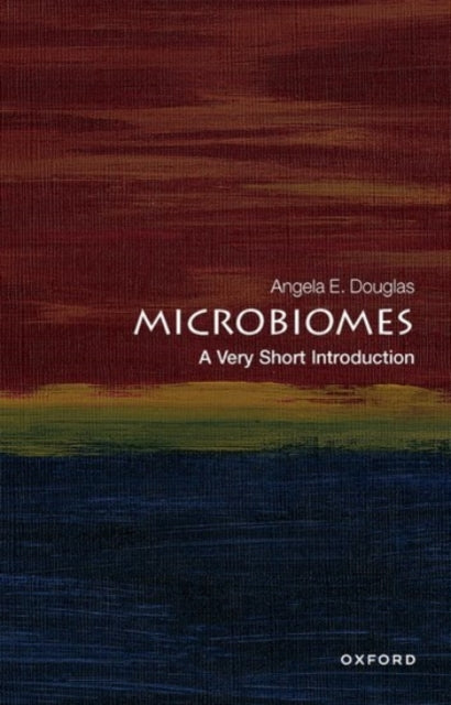 Book cover of: Microbiomes. By: Angela E. Douglas