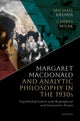 Book cover of: Margaret Macdonald and Analytic Philosophy in the 1930s