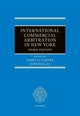 Book cover of: International Commercial Arbitration in New York