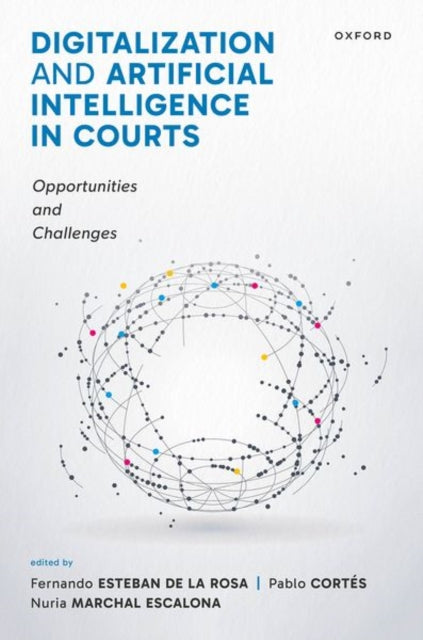 Book cover of: Digitalization and Artificial Intelligence in Courts