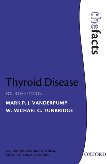 Book cover of: Thyroid Disease. By: Mark P. J. Vanderpump, Mark Vanderpump