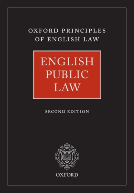Book cover of: English Public Law