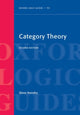 Book cover of: Category Theory