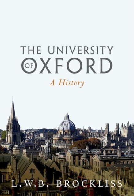 Book cover of: University of Oxford. By: L. W. B. Brockliss