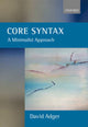 Book cover of: Core Syntax
