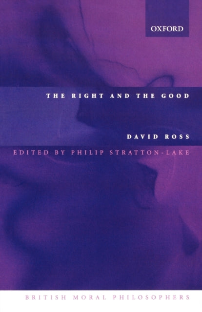 Book cover of: Right and the Good