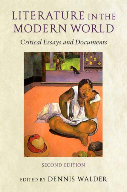 Book cover of: Literature in the Modern World. By: Dennis Walder