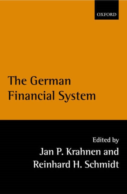 Book cover of: German Financial System