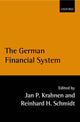 Book cover of: German Financial System
