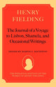 Book cover of: Henry Fielding - The Journal of a Voyage to Lisbon, Shamela, and Occasional Writings. By: Martin C. Battestin, Henry Fielding