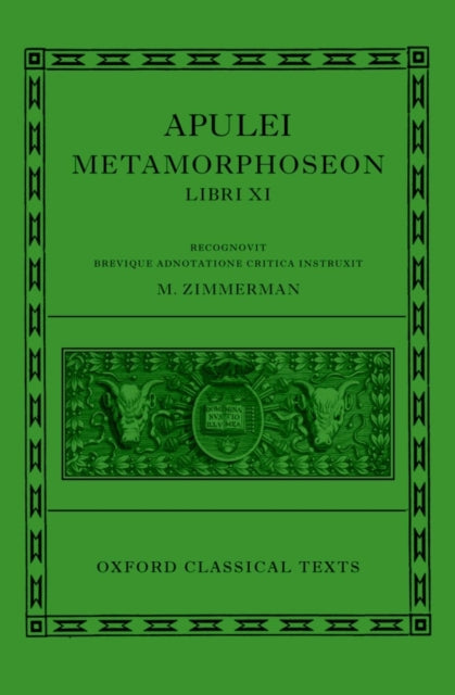 Book cover of: Apulei Metamorphoseon Libri XI