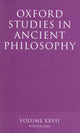 Book cover of: Oxford Studies in Ancient Philosophy XXVII. By: David Sedley