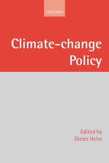 Book cover of: Climate Change Policy