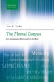 Book cover of: Mental Corpus. By: John R. Taylor