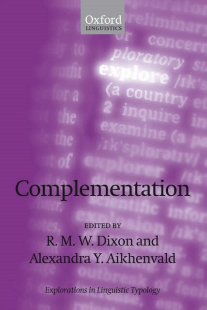 Book cover of: Complementation