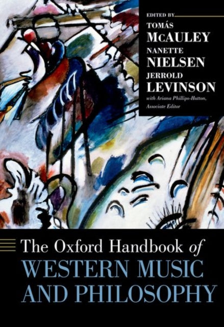 Book cover of: Oxford Handbook of Western Music and Philosophy. By: Tomás McAuley