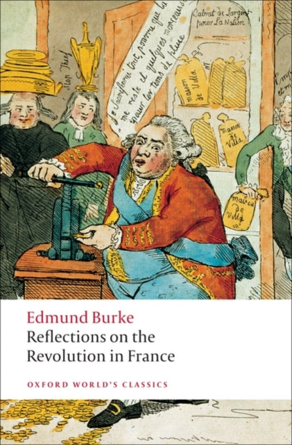 Book cover of: Reflections on the Revolution in France. By: Edmund Burke