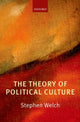 Book cover of: Theory of Political Culture. By: Stephen Welch