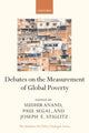 Book cover of: Debates on the Measurement of Global Poverty. By: Anand, Sudhir