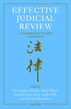 Book cover of: Effective Judicial Review. By: C. F. Forsyth