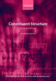 Book cover of: Constituent Structure. By: Andrew Carnie