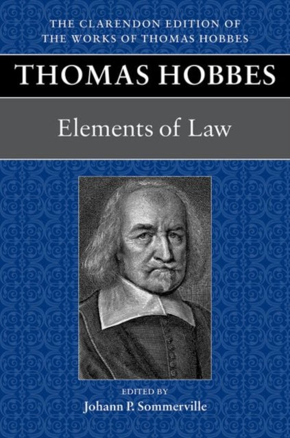 Book cover of: Thomas Hobbes: Elements of Law