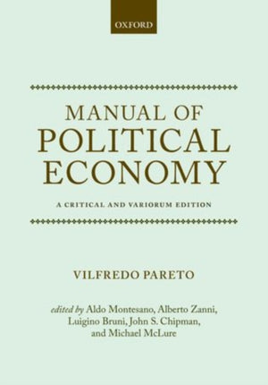 Manual of Political Economy