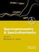 Book cover of: Spectrophotometry and Spectrofluorimetry. By: Michael G. Gore