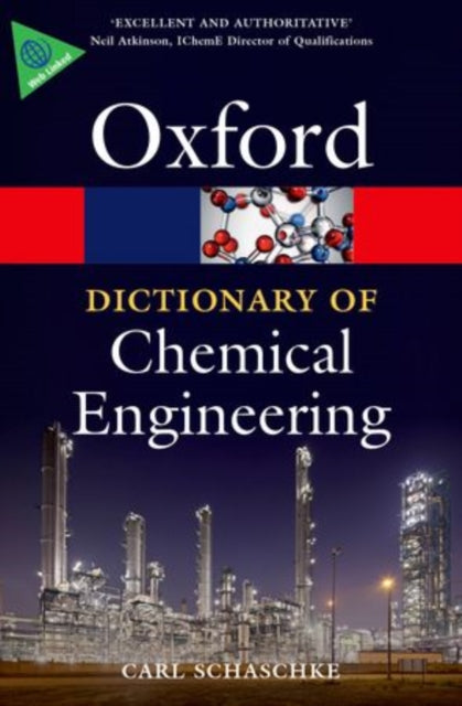 Book cover of: Dictionary of Chemical Engineering
