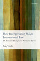 Book cover of: How Interpretation Makes International Law