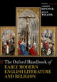 Book cover of: Oxford Handbook of Early Modern English Literature and Religion. By: Andrew Hiscock