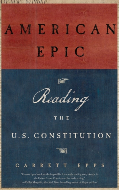 Book cover of: American Epic. By: Garrett Epps