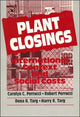 Book cover of: Plant Closings. By: Harry R. Targ
