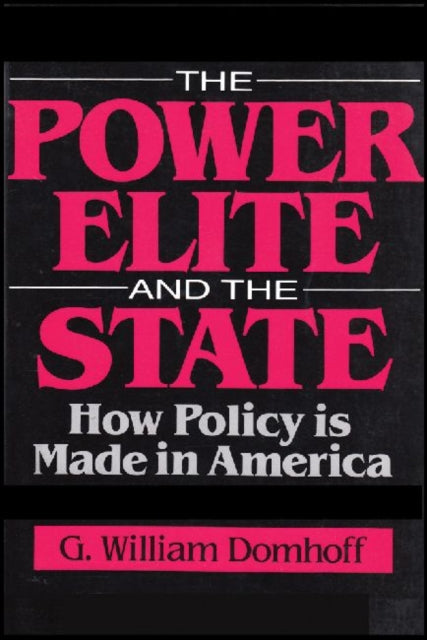 Book cover of: Power Elite and the State