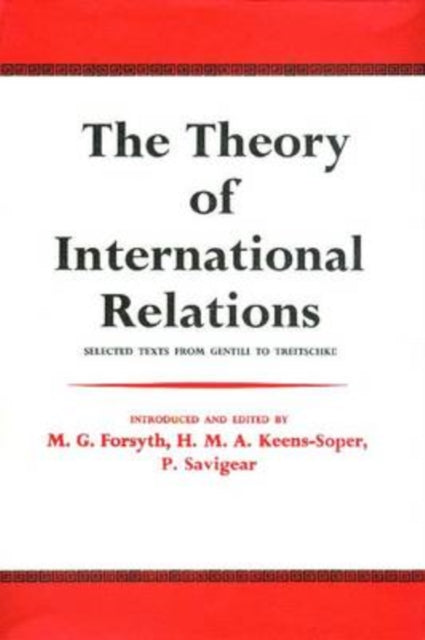 Book cover of: Theory of International Relations