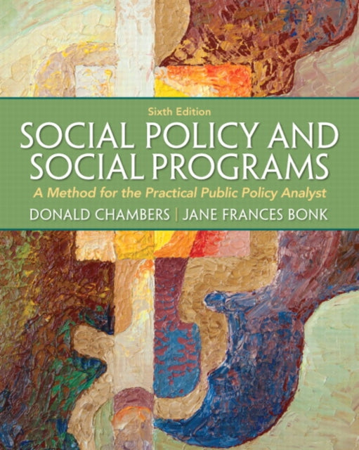 Book cover of: Social Policy and Social Programs. By: Donald E. Chambers