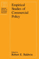 Book cover of: Empirical Studies of Commercial Policy