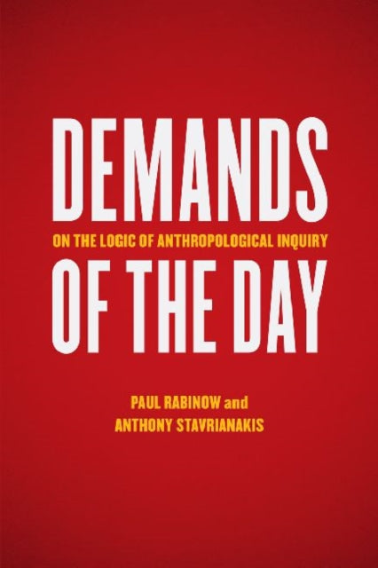 Book cover of: Demands of the Day. By: Paul Rabinow