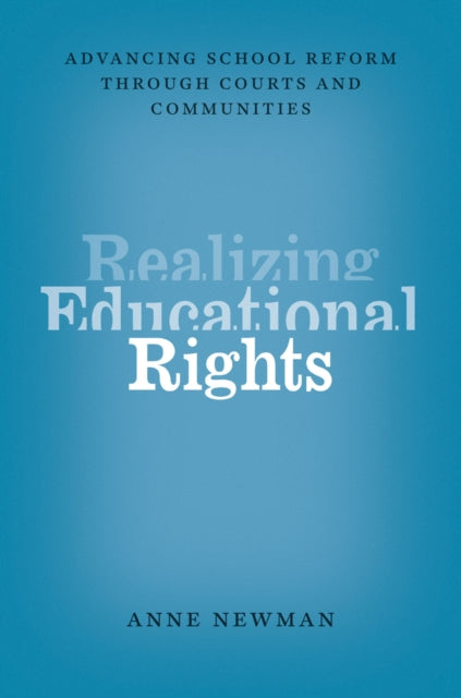 Book cover of: Realizing Educational Rights