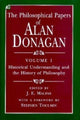 Book cover of: Philosophical Papers of Alan Donagan. By: Alan Donagan
