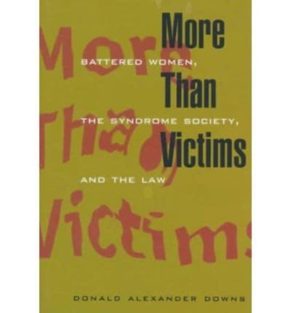 Book cover of: More Than Victims