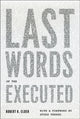 Book cover of: Last Words of the Executed. By: Robert K. Elder