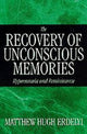 Book cover of: Recovery of Unconscious Memories