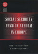 Book cover of: Social Security Pension Reform in Europe