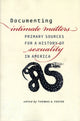 Book cover of: Documenting Intimate Matters. By: Thomas A. Foster