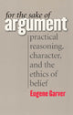 Book cover of: For the Sake of Argument