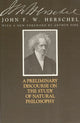 Book cover of: Preliminary Discourse on the Study of Natural Philosophy