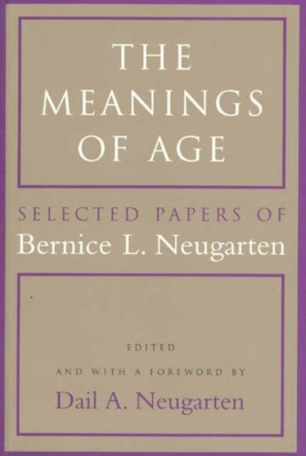Book cover of: Meanings of Age