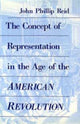 Book cover of: Concept of Representation in the Age of the American Revolution